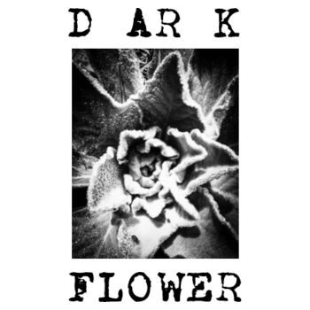 Dark Flower Cushion Cover Design