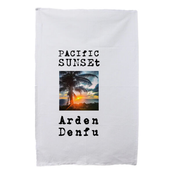 Pacific Sunset Tea Towel Thumbnail