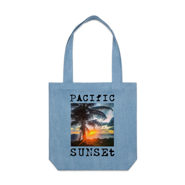 Pacific Sunset Denim Carrie Tote Thumbnail
