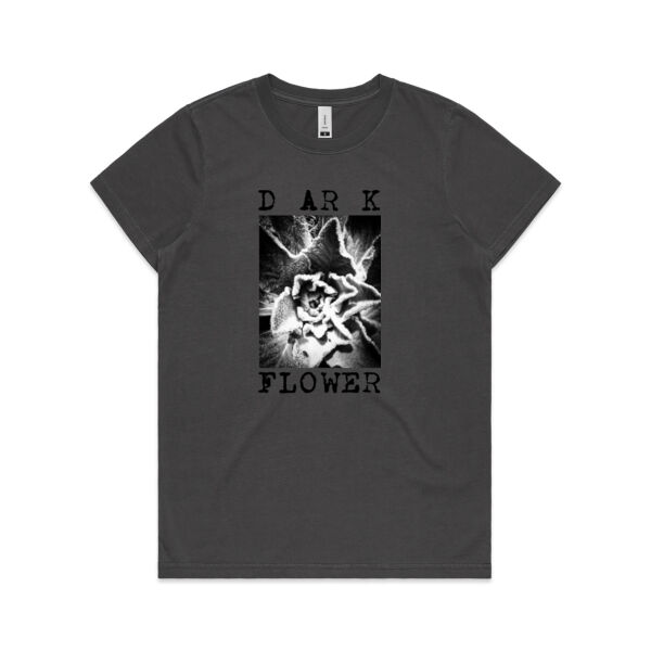 Dark Flower Faded Tee Thumbnail